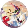 spiderverse gang 8i wall clock