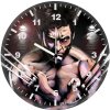 wolverine digital art 0x wall clock