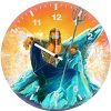 aquaman arts dy wall clock