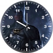 batman michael keaton artwork 8q wall clock