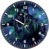 black panther amazing art sh wall clock