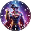 goku as superman with infinite power ni wall clock