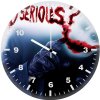 joker why so serious z0 wall clock