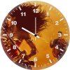 wonder woman superman yu wall clock