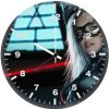 sydney sweeney as black cat nc wall clock