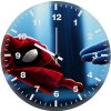 spider man task my mask sk wall clock