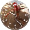 spiderman iron wo wall clock