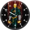 iron fist minimal hp wall clock