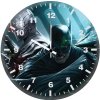 batman and deathstroke ex wall clock