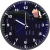 nightly escapade batman and robin 1h wall clock