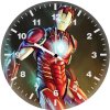 iron man sketch artwork fv wall clock