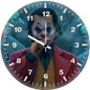 joker with clowns xd wall clock
