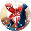spiderman artwork hd pc wall clock