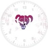 harley quinn logo minimalism e6 wall clock