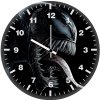 venom born from the darkness within pu wall clock