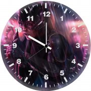 bat girl in danger y3 wall clock