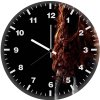 scarlett johansson black widow ln wall clock