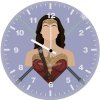 wonder woman minimalism 5f wall clock
