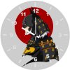 batman minimalist d7 wall clock