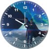 superman pulling the ship df wall clock