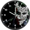 joker face text artwork rl wall clock