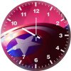 fortnite captain america avengers ib wall clock