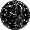 spiderman noir d0 wall clock