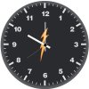 flash minimal art 8x wall clock