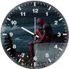 the sad side of deadpool g2 wall clock