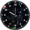 batman vs superman showdown artwork c7 wall clock