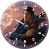 man of steel artwork hl wall clock