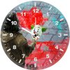joker mask l6 wall clock