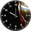 iron man low poly art q6 wall clock