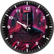 batman 80s minimal aa wall clock