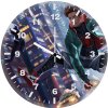miles morales and gwen stacy the heart of a hero rp wall clock