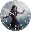 cosplay of wonder woman gy wall clock