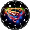 superman colorful logo 6l wall clock