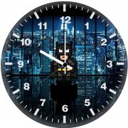 bat 8 bits qq wall clock