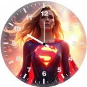 adoptable supergirl j3 wall clock