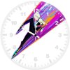 spider gwen stacy artwork dz wall clock
