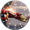 iron man pushing wall jw wall clock