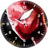 spider man sketch art ih wall clock