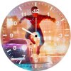 spiderman in spider verse dp wall clock
