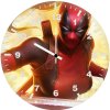 lady deadpool artwork ze wall clock