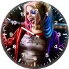 harley quinn bad girl cs wall clock