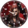 black widow artwork mx wall clock
