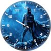 batman over gotham skyline x1 wall clock