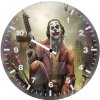 joker with gun artna wall clock