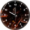 spiderman vs venomart fn wall clock