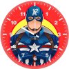 captain america minimalism cr wall clock